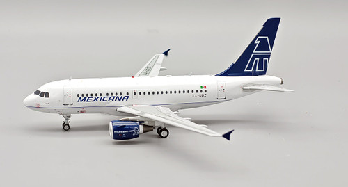 InFlight200 Mexicana Airbus A318-111 Reg: XA-UBZ IF318MX1225 1:200