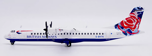 JC Wings British Airways ATR72-200 "Chelsea Rose" Reg: G-BVTK With Stand XX20517 Scale 1:200