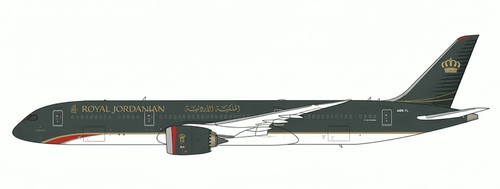 JC Wings Royal Jordanian Boeing 787-9 Dreamliner Reg: JY-RBA "Flaps Down" With Antenna XX40880A Scale 1:400