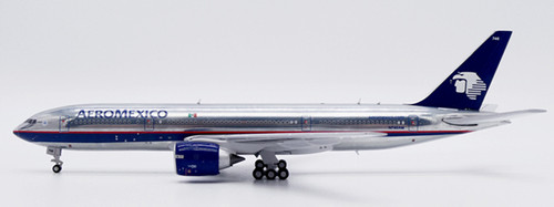 JC Wings Aeromexico Boeing 777-200ER "Polished" Reg: N746AM With Antenna XX40026 Scale 1:400