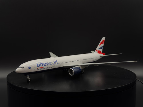 British Airways B777-200ER G-YMMR "oneworld" livery G2BAW1226 1:200 (MISSING ANTENNAS)