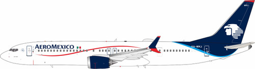 InFlight200 AeroMexico Boeing 737 MAX 9 Reg: XA-MKJ IF739MAM1025 1:200 with stand