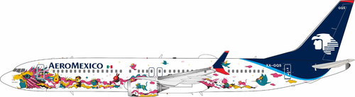 InFlight200 AeroMexico Boeing 737 MAX 9 Reg: XA-GQS IF939AMM1225 1:200 with stand