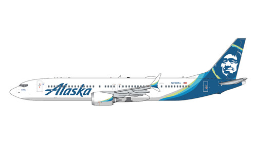 GeminiJets Alaska Airlines Boeing 737 MAX 9 N708AL GJASA2393 1:400
