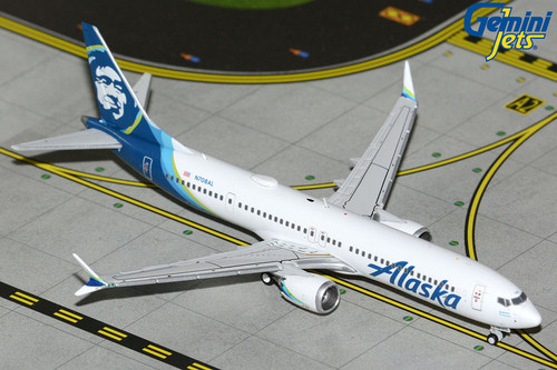 GeminiJets Alaska Airlines Boeing 737 MAX 9 N708AL GJASA2393 1:400
