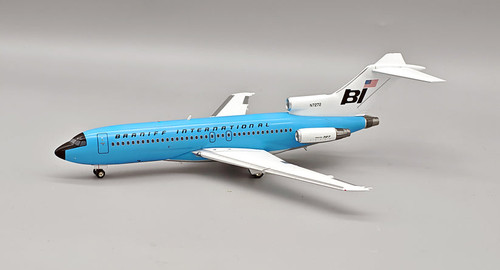 InFlight200 Braniff International Boeing 727-27C N7272 New Medium Blue IF721BN0626 Scale 1:200