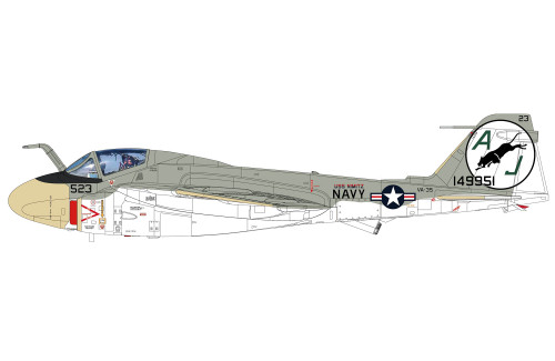 Hobby Master Grumman KA-6D Intruder 149951, VA-35 "Black Panthers", USS Nimitz, 1975 HC1002 Scale 1:72