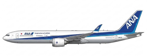 JC Wings ANA - All Nippon Airways Boeing 777-9X "Folded Wingtips" Reg: JA071A XX40604X 1:400 With Antenna