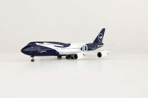SQ Wings Lufthansa Boeing 747-8 Reg: D-ABYN "100 Years" "Flaps Down" L2355FD Scale 1:200