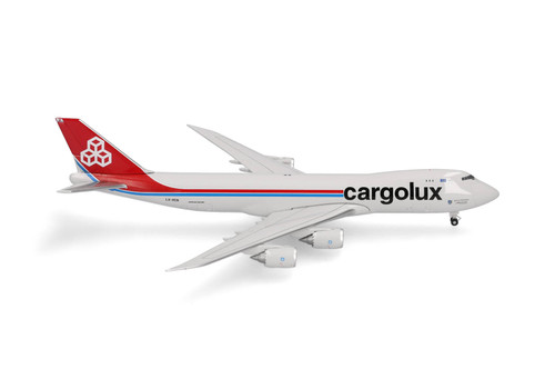 Herpa Cargolux Boeing 747-8F "Spirit of Schengen" Reg: LX-VCN HE539234 Scale 1:500