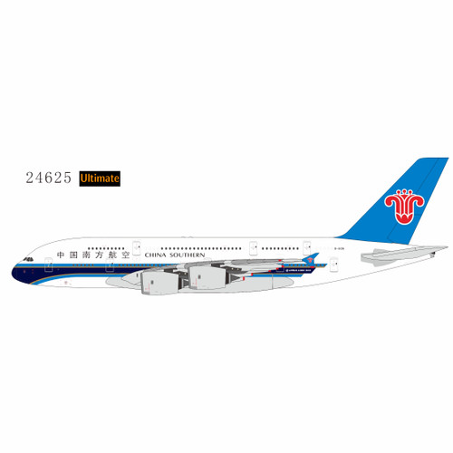 NG Model Ultimate China Southern Airlines Airbus A380 Reg: B-6136 First A380 for China; Luxurious Packaging with stand 24625 1:400
