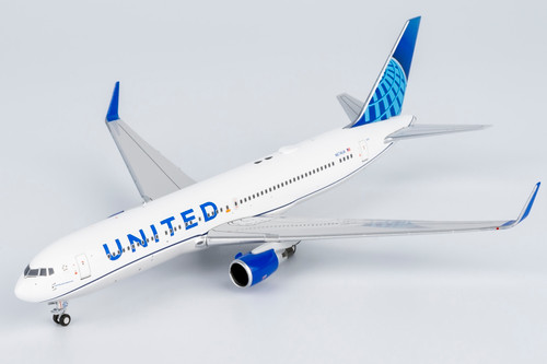 NG Model United Airlines Boeing 767-300ER Reg: N674UA Blue Evolution c/s 17006 1:400