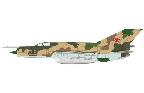 Hobby Master MIG-21R 39, 263rd Recon. Air Sqn., Soviet Air Force, Afghanistan 1981 HA0005 Scale 1:72
