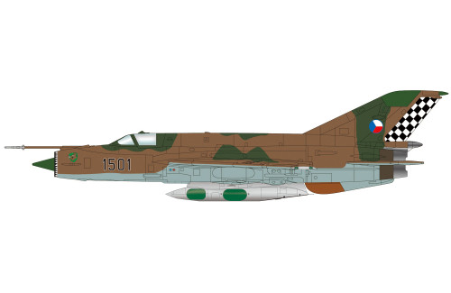 Hobby Master MIG-21R 1501, Czech Air Force, Caslav AB, 1994 HA0006 Scale 1:72