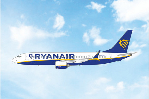 Phoenix Model Ryanair Boeing 737 MAX 8 Reg: EI-ILV 12098 1:400