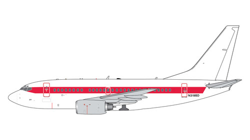 GeminiJets EG&G "Janet" Boeing 737-600 N319BD GJEGG2419 1:400