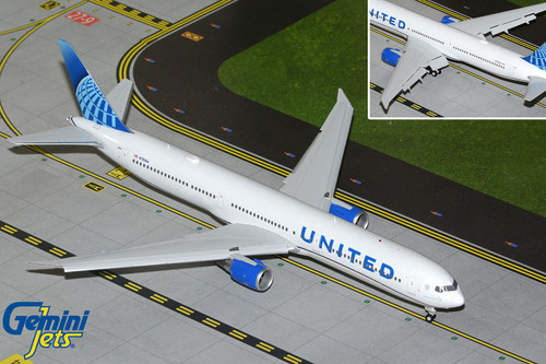United Airlines Boeing 767-400ER Reg: N76064 G2UAL1445F Scale 1:200