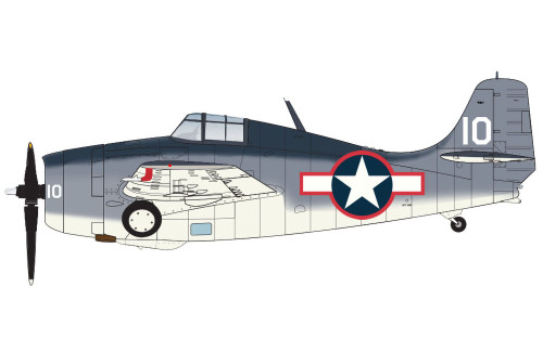 Hobby Master F4F-4 Wildcat "Operation Leader" Lt (jg). Dean S Laird, USS Ranger, Oct, 1943 HA8911 Scale 1:48