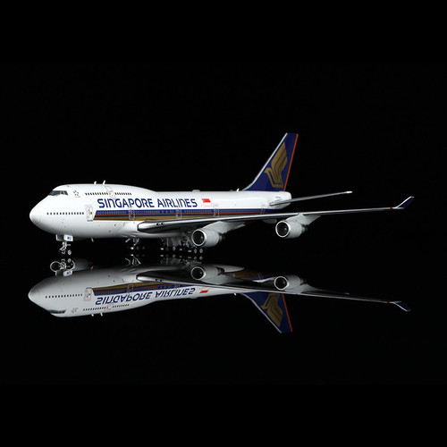 YY Wings Singapore Boeing 747-400 Reg: 9V-SMU YY74416 Scale 1:400