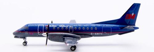 British Midland Airways Saab 340B Reg: G-GNTI XX40237 Scale 1:400