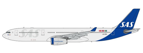 SAS Scandinavian Airlines Airbus A330-300 "NC" Reg: LN-RKT XX40907 Scale 1:400