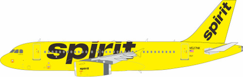 InFlight200 Spirit Airlines Airbus A319-132 Reg: N527NK IF319NK1026 1:200 with stand