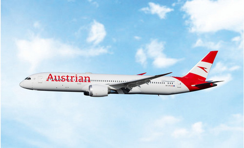 Phoenix Model Austrian Airlines Boeing 787-9 Reg: OE-LPG 12110 Scale 1:400