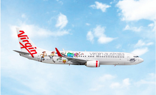 Phoenix Model Virgin Australia Boeing 737-800 Reg: VH-YFY 04711 Scale 1:400