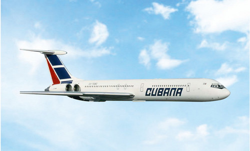 Phoenix Model Cubana Ilyushin Il-62 Reg: CU-T1282 12111 Scale 1:400