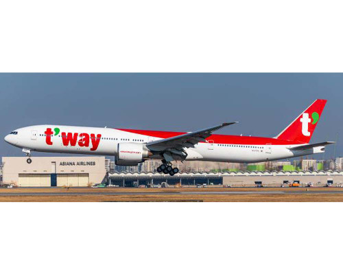 T'Way Air Boeing 777-300ER Reg: HL8706 XX40667A Scale 1:400