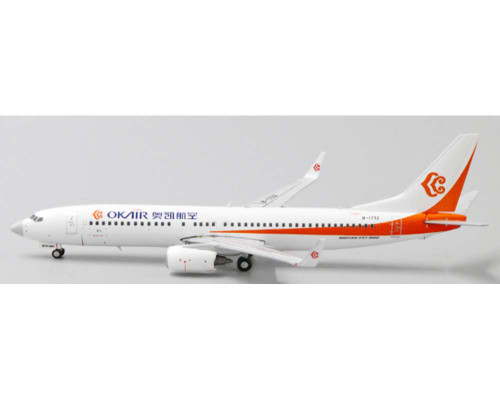 OK Air Boeing 737-800 "Special Nose" Reg: B-1732 XX4411 Scale 1:400
