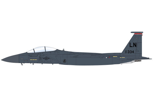 Hobby Master F-15E "Operation Epic Fury" 91-0334, 494 FS/48 FW, USAF (w/4 x GBU-31(V)-3/Bs) HA4583 Scale 1:72