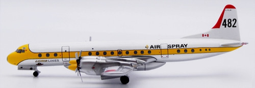JC Wings Air Spray Lockheed L-188C Electra "482" Reg: C-FJLO XX40304 1:400