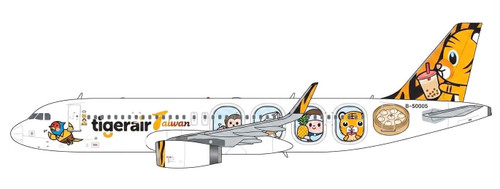 JC Wings Tigerair Taiwan Airbus A320 "Okayama Momotaro" Reg: B-50005 XX40914 1:400 With Antenna