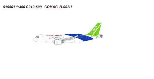 Panda Model COMAC COMAC C919 Reg: B-002U 919601 Scale 1:400
