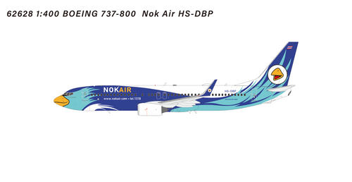 Panda Model Nok Air Boeing 737-800 Reg: HS-DBP 62628 Scale 1:400