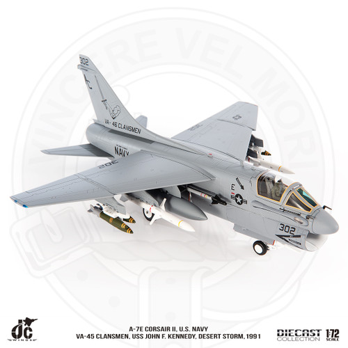 JC Wings A-7E Corsair II U.S. NAVY VA-45 Clansmen, Desert Storm, 1991 JCW-72-A7-009 Scale 1:72