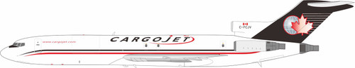 InFlight200 Cargojet Airways Boeing 727-200 Reg: C-FCJV with stand, LIMITED IF722W80326 1:200 with stand