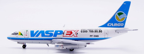 JC Wings VASPEX Boeing 737-200 Reg: PP-SMB XX40717 1:400 With Antenna