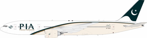 InFlight200 PIA Pakistan International Airlines Boeing 777-200ER Reg: AP-BGK with stand IF772PK0826 1:200 with stand