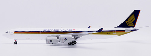 JC Wings Singapore Airlines Airbus A340-500 "Old Titles" Reg: 9V-SGC XX20672 1:200 With Stand