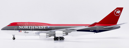 JC Wings Northwest Airlines Boeing 747-400 "Spirit of Asia" Reg: N672US XX20882 1:200 With Stand