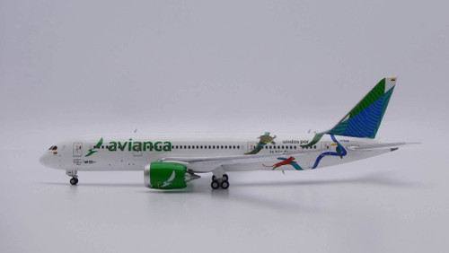 JC Wings Avianca Boeing 787-8 "Unidos por la Biodiversidad" Flaps Down N799AV XX40290A Scale 1:400
