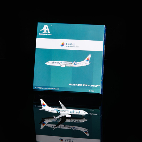 Donghai Airlines Boeing 737-800 Chang Long Resorts B-7100 HA7380038 Scale 1:400