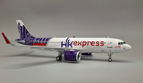 JFox Hong Kong Express Airbus A320-232 'Lai Cha' B-LCH JF-A320-050 Scale 1:200