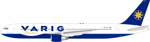 InFlight200 Varig Boeing 767-300ER Reg: PP-VPV with stand IF763VG0726 1:200