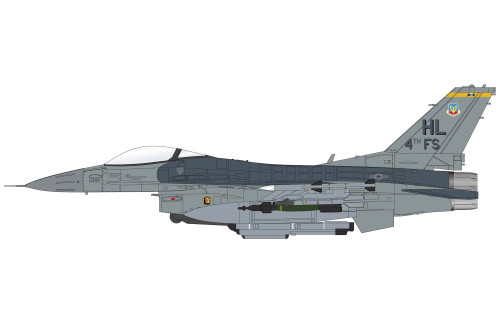 Hobby Master F-16C "Fightin Fuujin" 88-0495, 4th Squadron, Hill AFB, 2006 HA38091 Scale 1:72