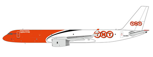 JC Wings TNT Tupolev Tu-204 "Flap-down" Reg: SU-EAG XX20786A 1:200 With Stand