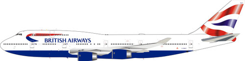 Inflight200 British Airways Boeing 747-400 G-BNLP 1:200 B-744-BA-0119 1:200