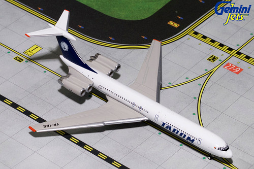 Gemini Jets TAROM IL-62M (Old Blue Tail Livery) YR-IRE GJROT1492 1:400